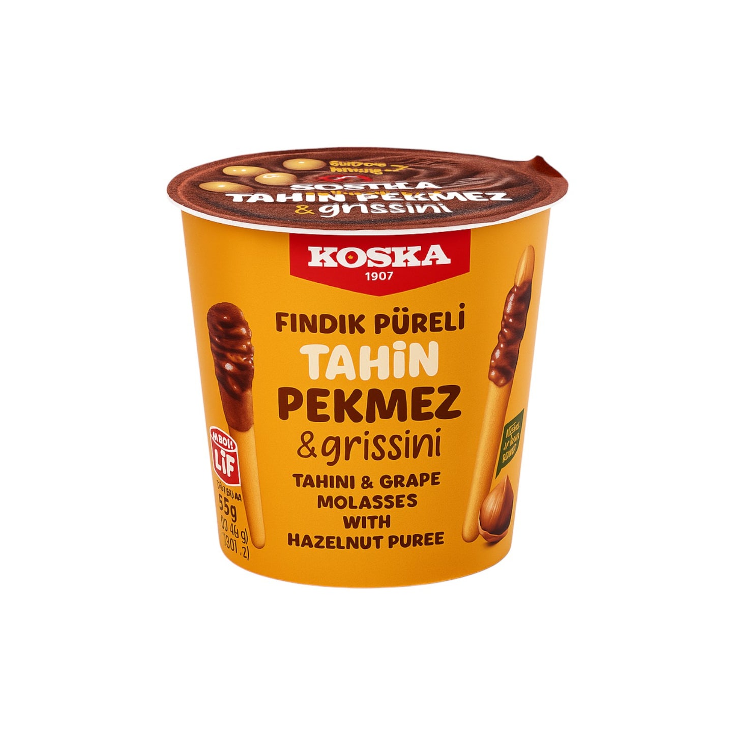 Koska Fındık Püreli Tahin Pekmez & Grissini 55 g