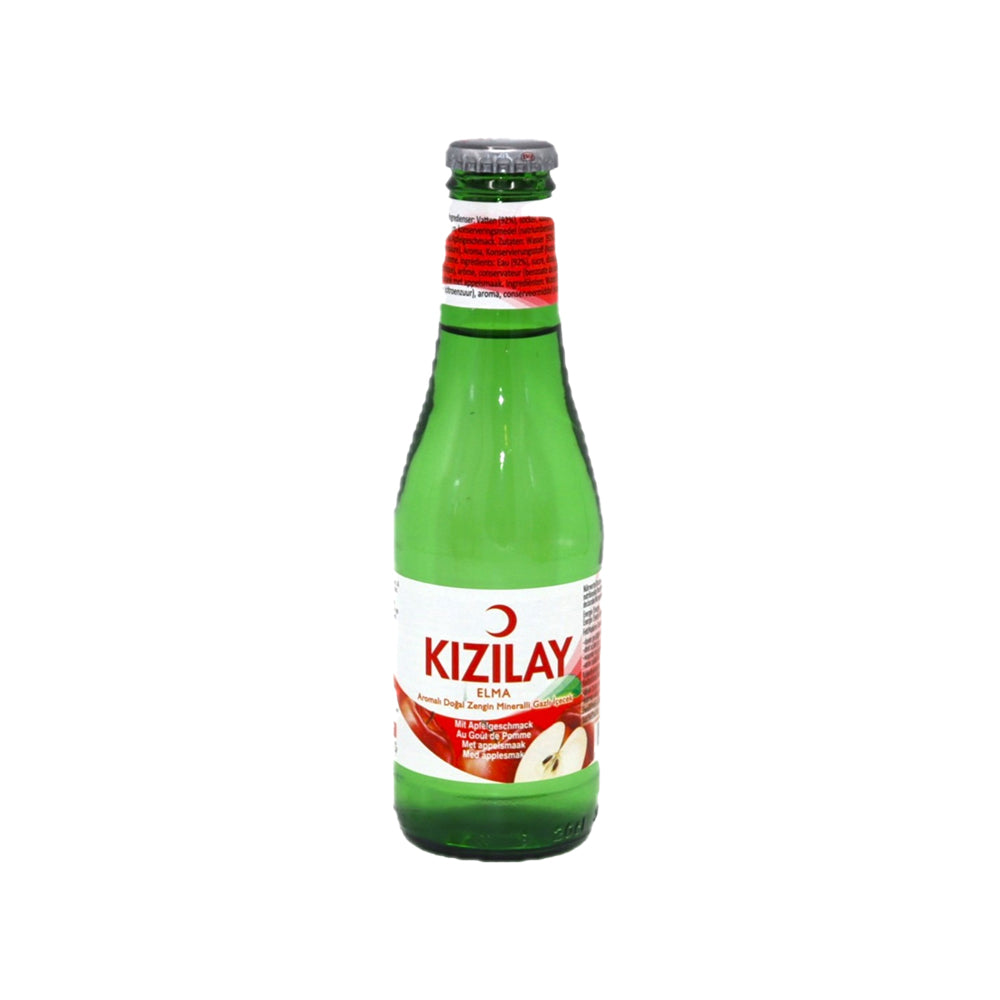 Kızılay Maden Suyu - Aromalı Cam Şişe 0,2 L (Elma)