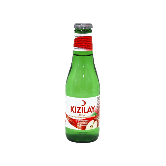 Kızılay Maden Suyu - Aromalı Cam Şişe 0,2 L (Elma)