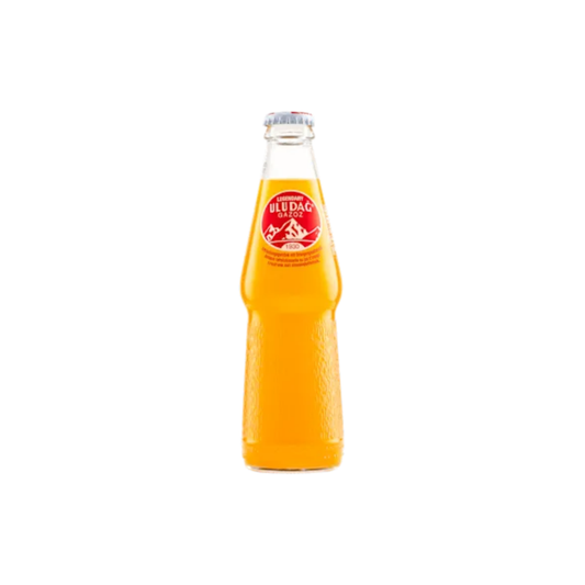 Uludağ Gazoz - Aromalı Cam Şişe 0,25 l (Portakal)