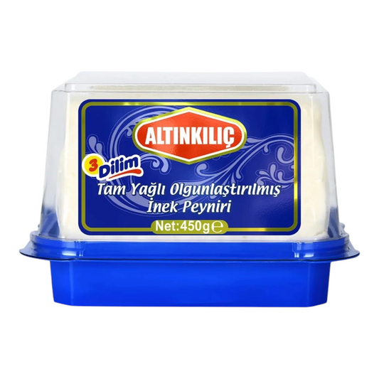 Altınkılıç 3 Dilim Tam Yağlı Olgunlaştırılmış İnek Peyniri 450 g