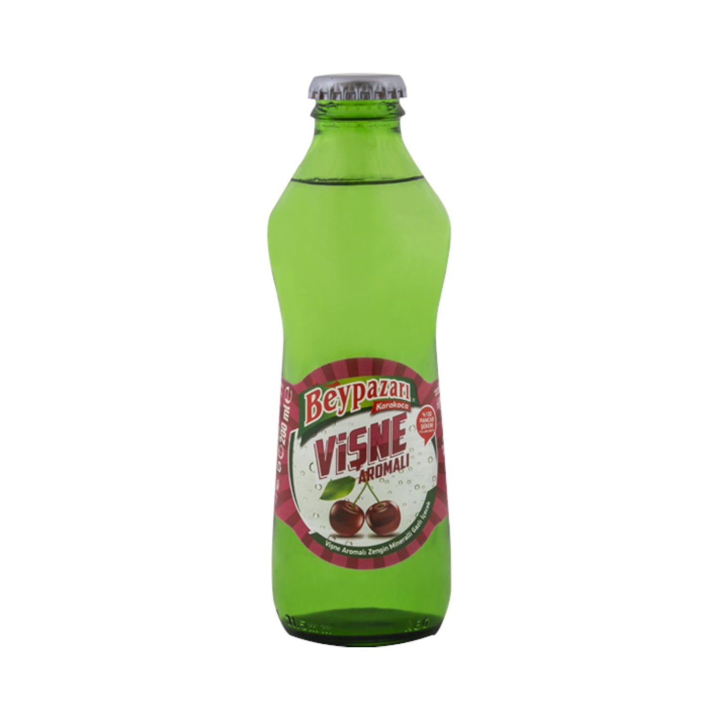 Beypazarı Mineral Water - Flavored Glass Bottle 0.2 L (Cherry)