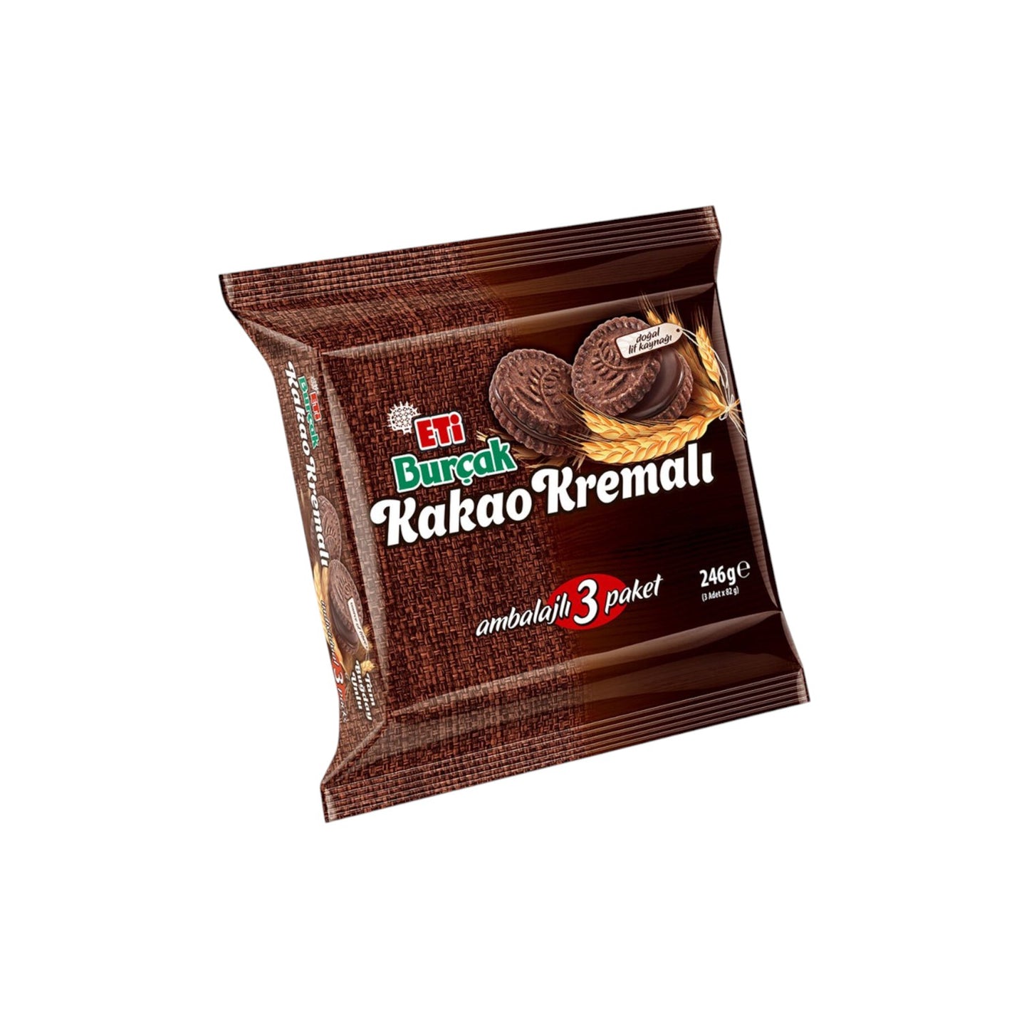Eti Burçak Kakao Kremalı 4lü 400 g