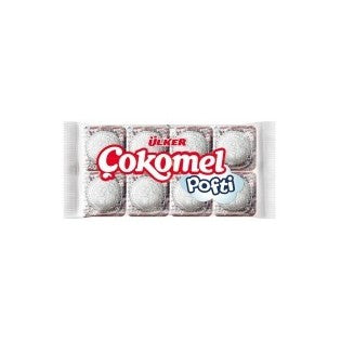 Ulker Cokomel White Pofti - 8x18 Grams