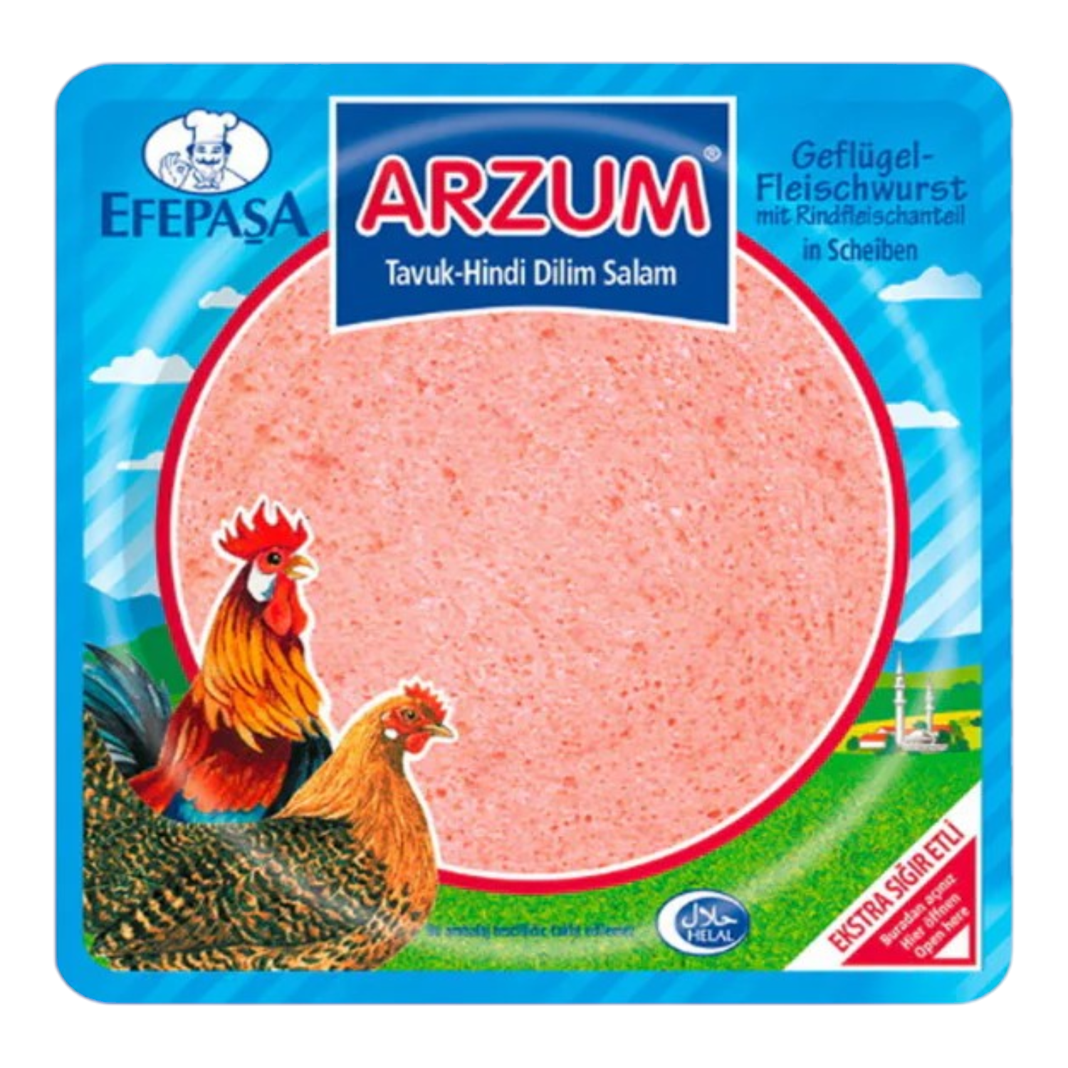 Efepaşa Arzum Tavuk Dilim Salam - 200 gr