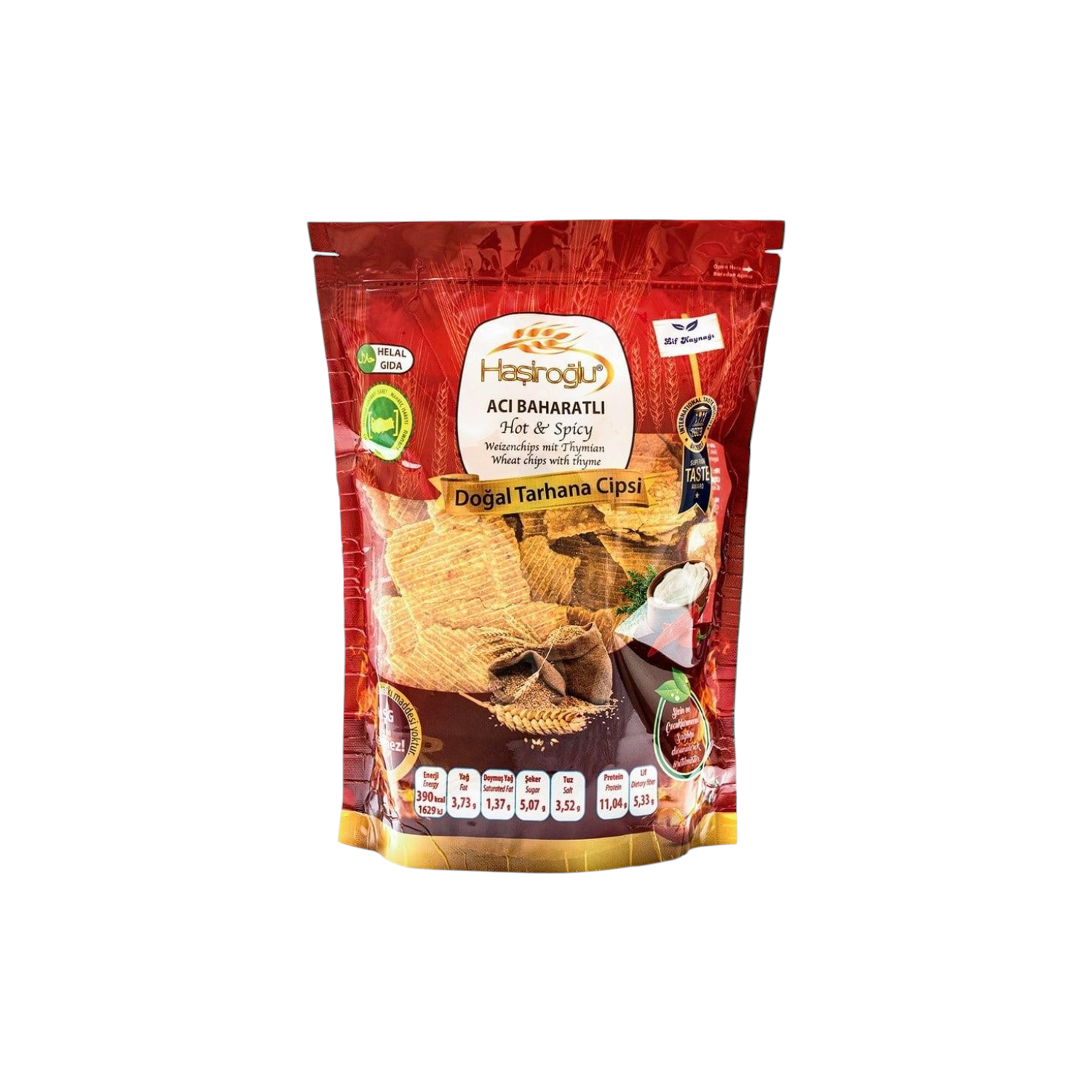 Haşıroğlu Acı Baharatlı Chips Tarhana - 225 g