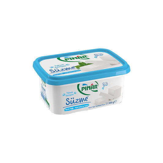 Pınar Yarım Yağlı ve Az Tuzlu Süzme Peynir 500 g