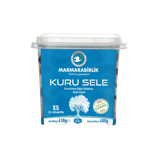 Marmarabirlik Kuru Sele (XS) Siyah Zeytin 400 g