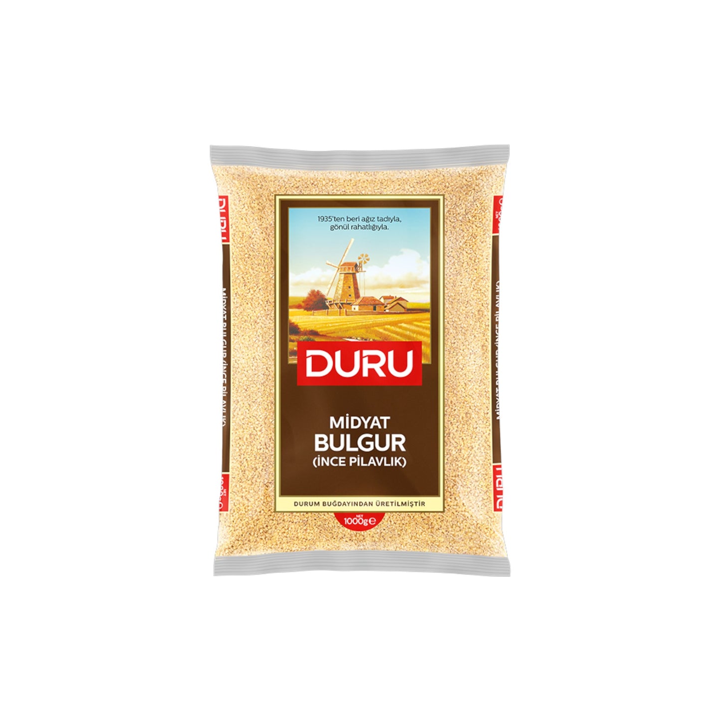Duru Midyat Bulgur (İnce Pilavlık) 1 Kg