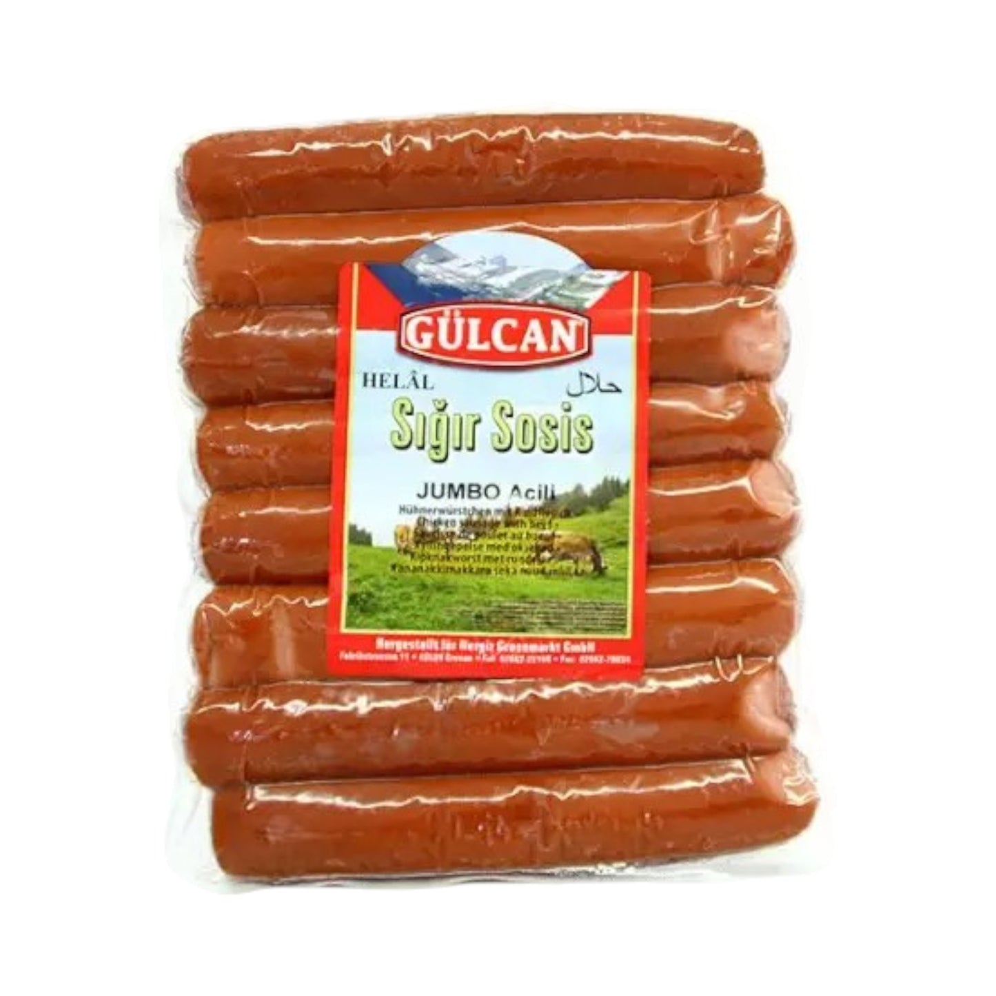 Gülcan Sığır Sosis 400 g