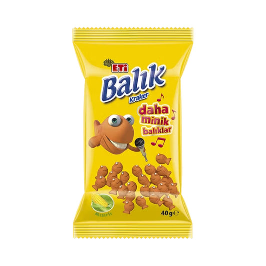 Eti Balık Kraker Mısırlı 70 g