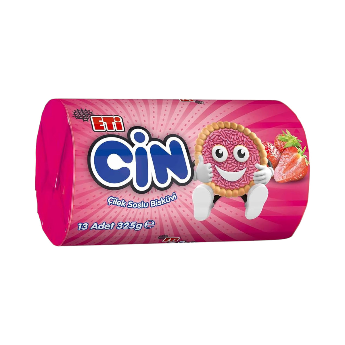 Eti Cin Çilekli Bisküvi 325 g
