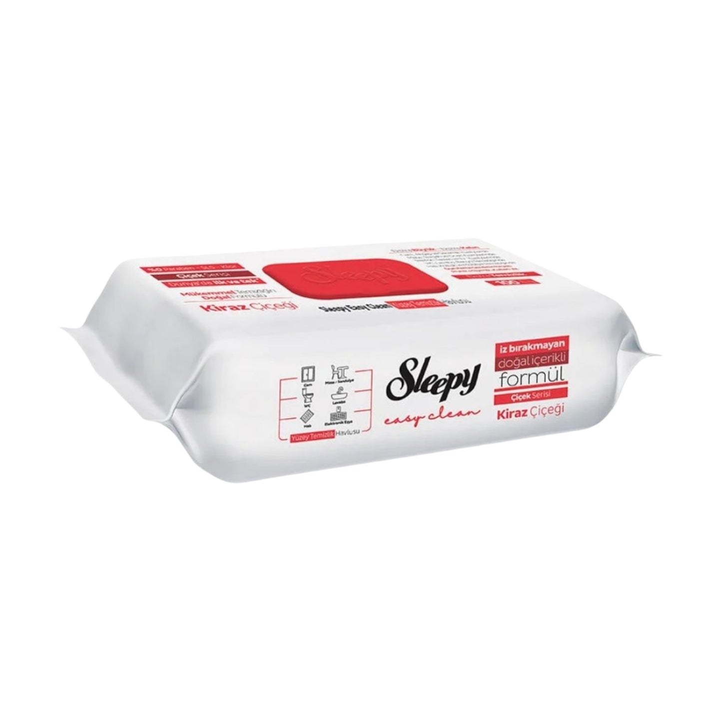 Sleepy Easy Clean Kiraz Çiçeği Kırmızı