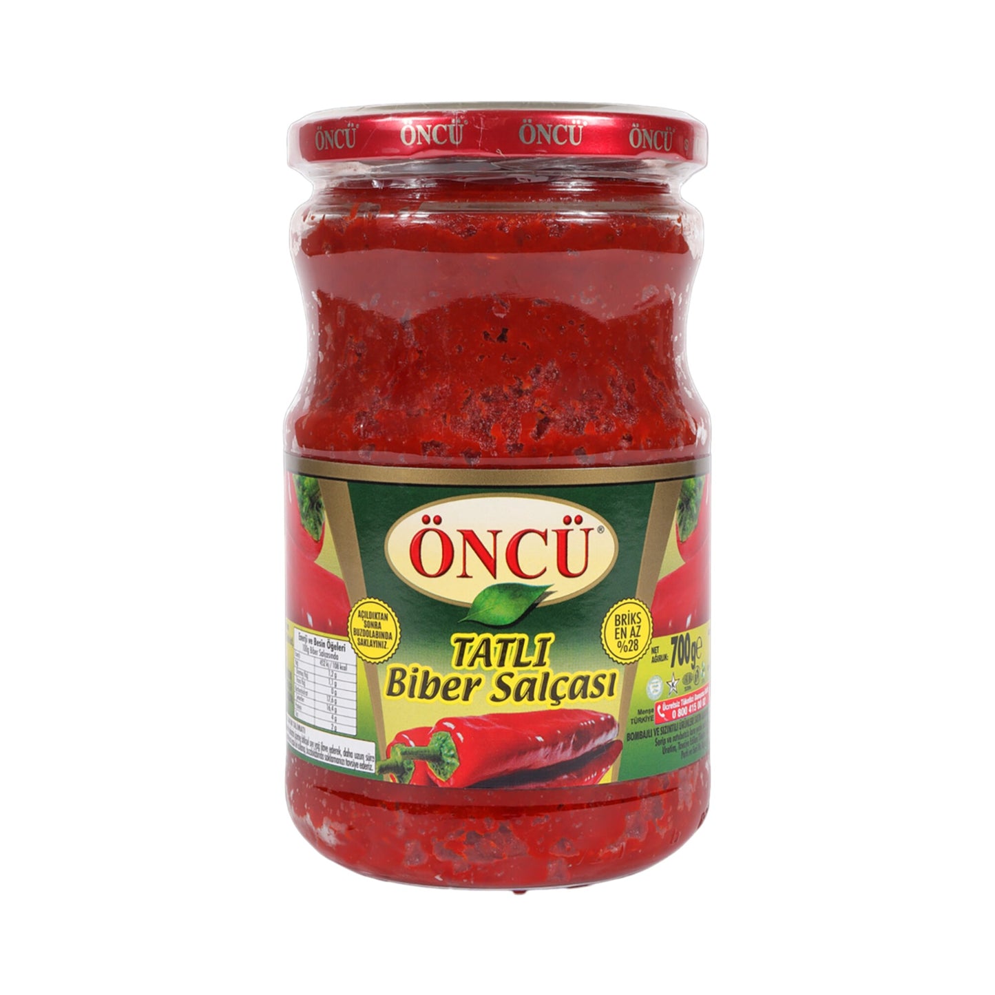 Öncü Tatlı Biber Salçası 700 g
