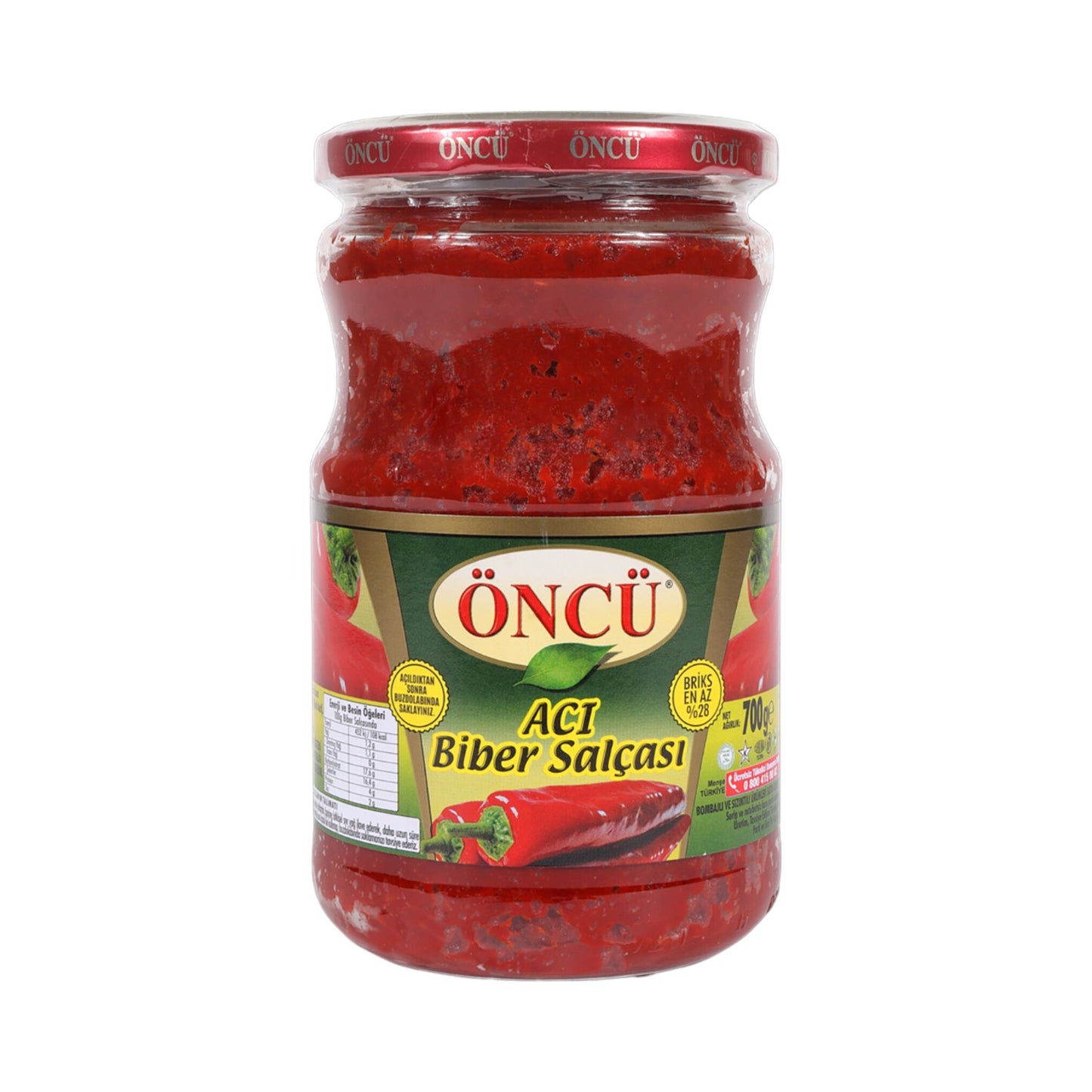 Öncü Acı Biber Salçası 700 g