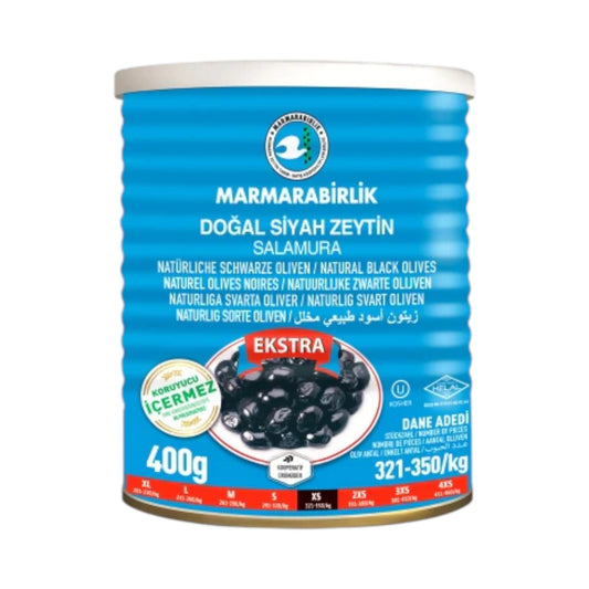 Marmarabirlik XS Natural Pickled Olives - 400 Grams