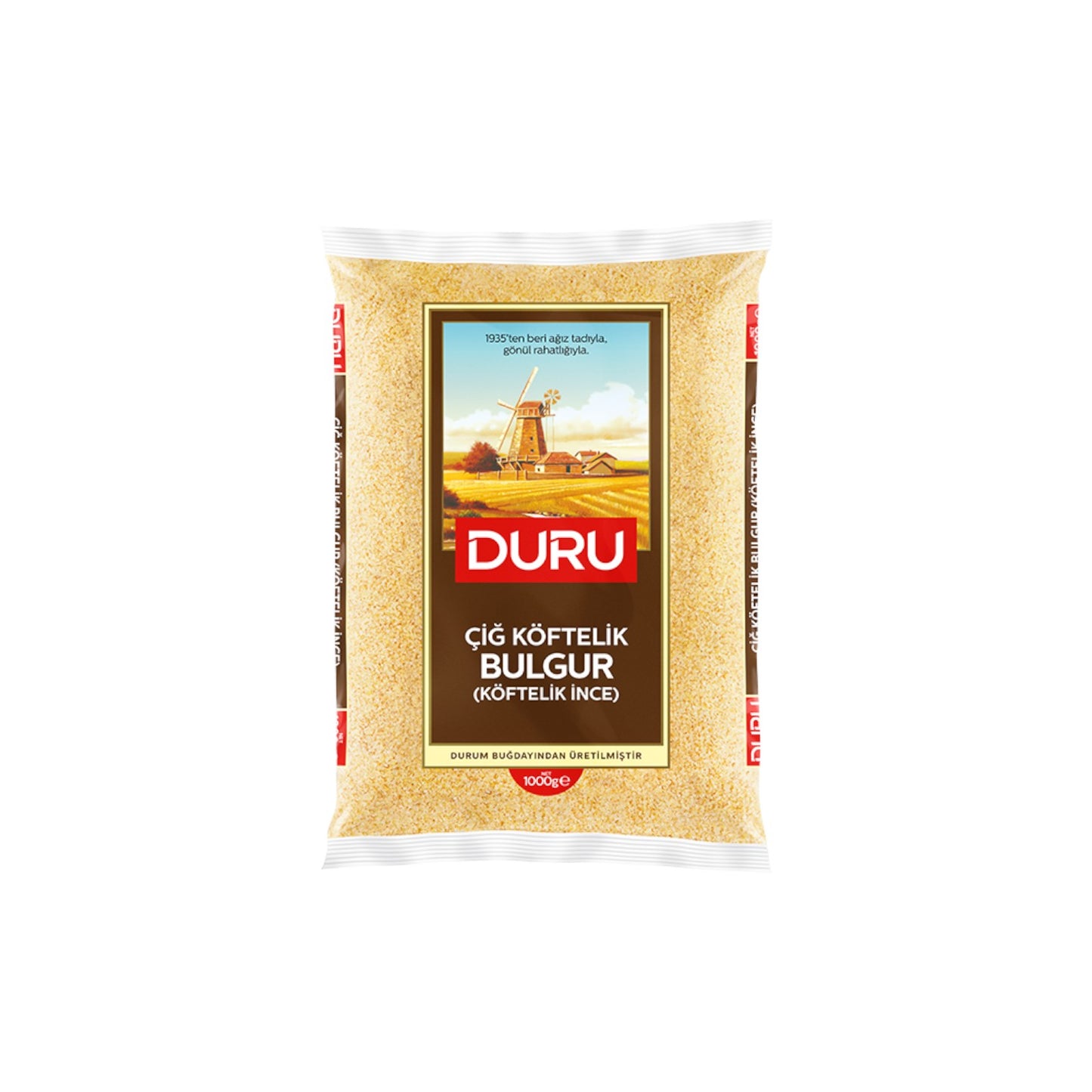 Duru Çiğ Köftelik Bulgur (Köftelik İnce) 1 Kg