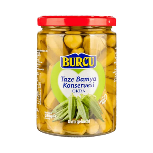 Burcu Taze Bamya Konservesi 550 g