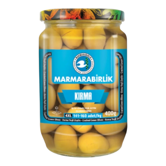 Marmarabirlik Yeşil Kırma Zeytin (4XL) - 400 g