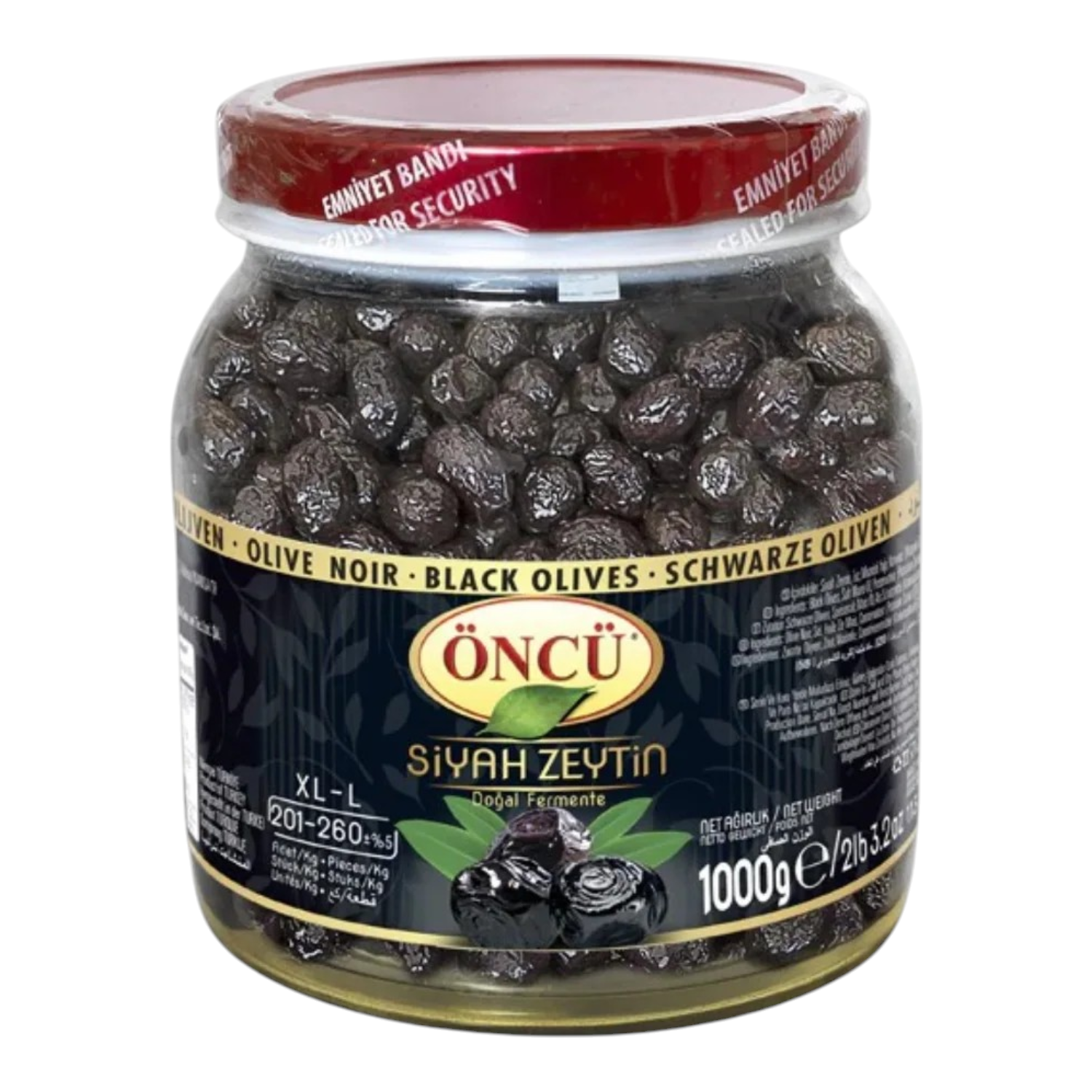 Öncü Siyah Zeytin XL-L 1 Kg