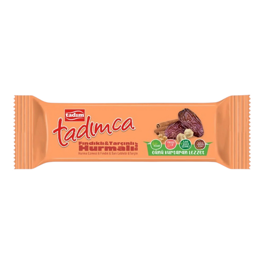 Tadım Fındıklı ve Tarçınlı Hurmalı Bar - 40 g