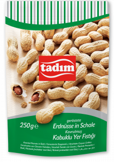 Tadım Roasted Peanuts in Shell - 250 Grams