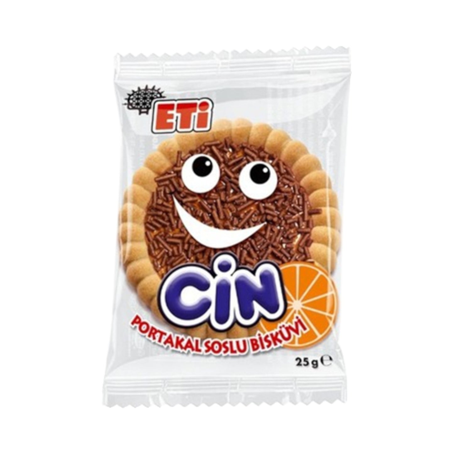 Eti Cin Portakal Soslu Bisküvi 25g